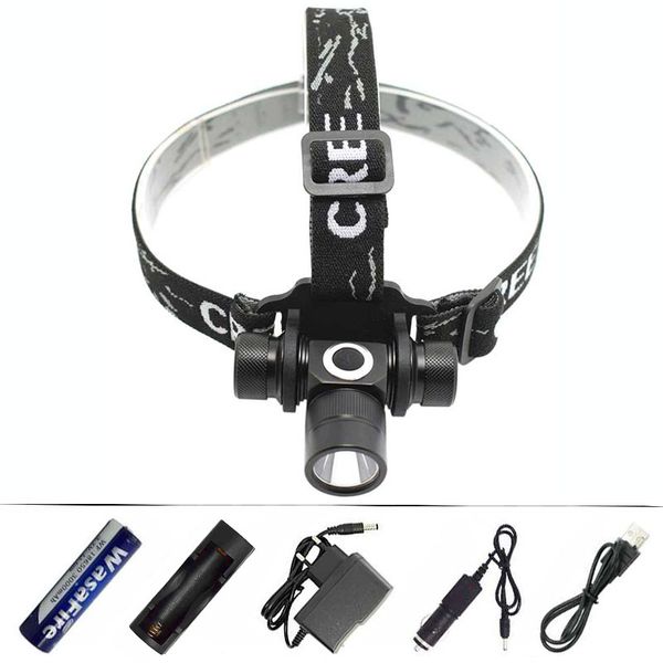 headlamps 2000 lumens headlight headlamp xm-l2 led lamp helmet light 2 modes torch + ac/car/usb charger 18650 battery for camping
headlamps 2000 lumens headlight headlamp xm-l2 led lamp helmet light 2 modes torch + ac/car/usb charger 18650 battery for camping