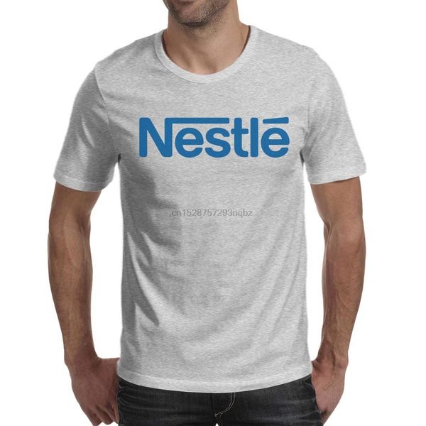unique men music fans fashion cotton nestle-logo- short sleeve t-shirt