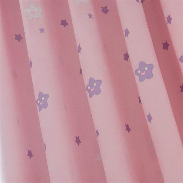 luminous star blackout curtains for living room bedroom white tulle curtains fabric drapes window treatments short blue pink#4
luminous star blackout curtains for living room bedroom white tulle curtains fabric drapes window treatments short blue pink#4