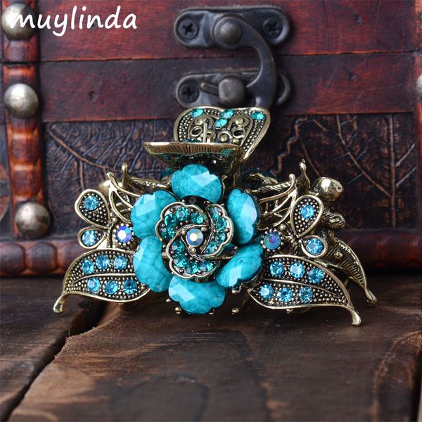 vintage hair jewelry antique metal flower hair rhinestones clip for women girls, Golden;silver
vintage hair jewelry antique metal flower hair rhinestones clip for women girls, Golden;silver