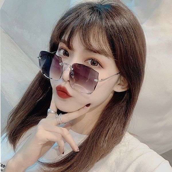 cusoul women protection sunglasses square gradients glasses fashion irregular style female anti uv eyewear with box kkxt, White;black
cusoul women protection sunglasses square gradients glasses fashion irregular style female anti uv eyewear with box kkxt, White;black