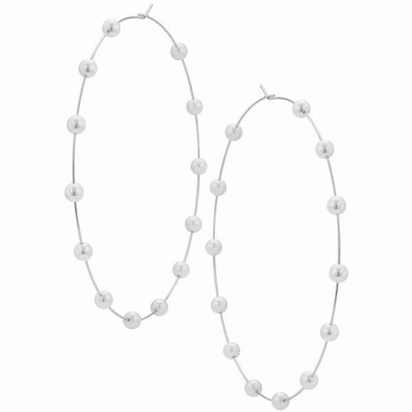 elegant white pearl large hoop earrings statement for women fashion jewelry, Golden;silver
elegant white pearl large hoop earrings statement for women fashion jewelry, Golden;silver