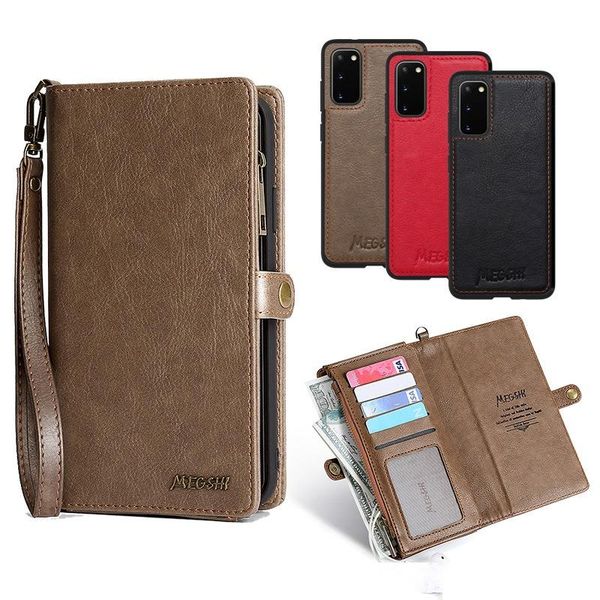 fashion wallet phone case for samsung s20 s20ultra leather tpu cover with zipper for nokia 3.1 for revvl plus 
fashion wallet phone case for samsung s20 s20ultra leather tpu cover with zipper for nokia 3.1 for revvl plus