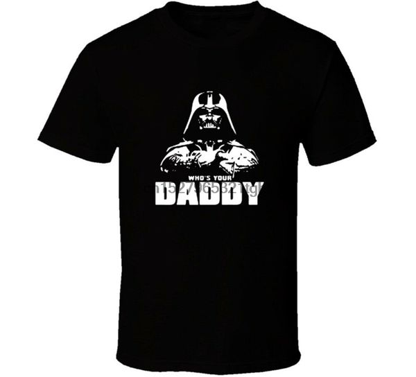 who your daddy funny darkside jedi movie t shirt loose plus size tee shirt