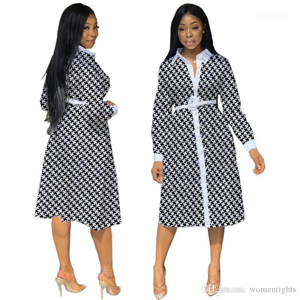 designer dress autumn womens panelled shirt dresses casual womens long sleeve dresses plaid printed womens, Black;gray
designer dress autumn womens panelled shirt dresses casual womens long sleeve dresses plaid printed womens, Black;gray