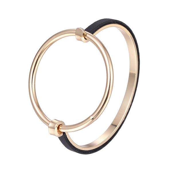 minimalist punk round bangle for women gold-color exaggerate geometric metal skeleton bracelets & bangles jewelry, Black
minimalist punk round bangle for women gold-color exaggerate geometric metal skeleton bracelets & bangles jewelry, Black