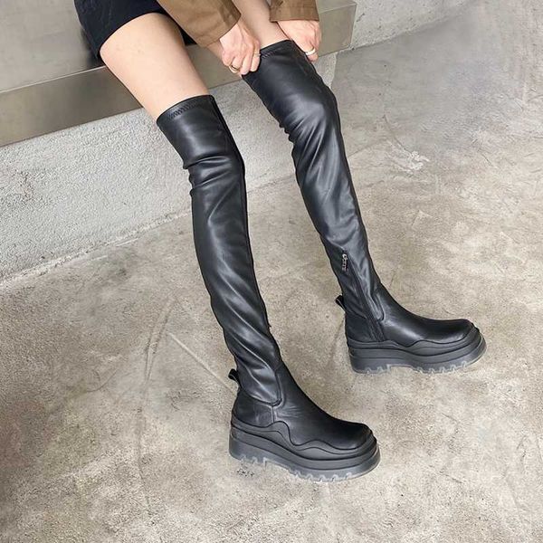 women stretch fabric leather thigh high boots casual over the knee boots womens platform punk 2020 black women
women stretch fabric leather thigh high boots casual over the knee boots womens platform punk 2020 black women