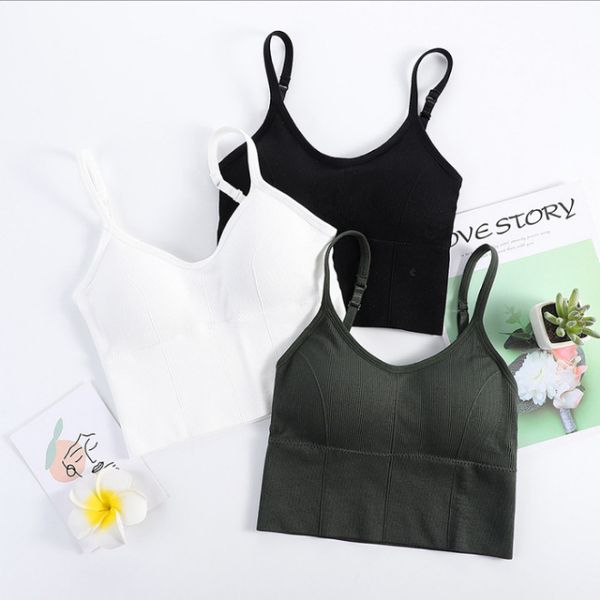bras women solid bra fashion u strap sport femme bralette backless lingerie vest ladies brasieres para mujer, Red;black
bras women solid bra fashion u strap sport femme bralette backless lingerie vest ladies brasieres para mujer, Red;black