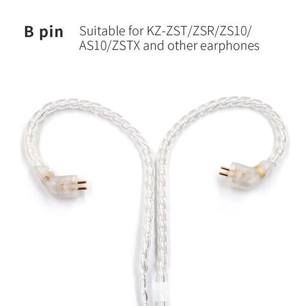 arphone accessories kz silver plated upgrade earphone cable detachable audio cord 3.5mm 3-pole jack for 3/5/zs6/zsa/zs10/as10/es4 headpho
arphone accessories kz silver plated upgrade earphone cable detachable audio cord 3.5mm 3-pole jack for 3/5/zs6/zsa/zs10/as10/es4 headpho