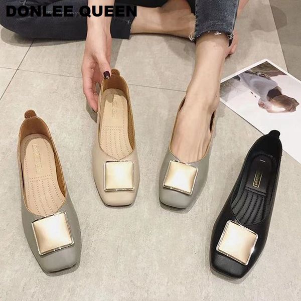 donlee brand flats ballet shoes women new summer ballerina square toe shallow buckle flat shoes slip on casual loafer shoe, Black
donlee brand flats ballet shoes women new summer ballerina square toe shallow buckle flat shoes slip on casual loafer shoe, Black