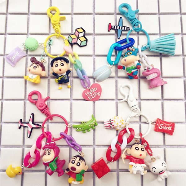 anime cartoon cute crayon shinchan pvc figure doll keychain keyrings for women bag backpack charms jewelry child toys gifts, Silver
anime cartoon cute crayon shinchan pvc figure doll keychain keyrings for women bag backpack charms jewelry child toys gifts, Silver