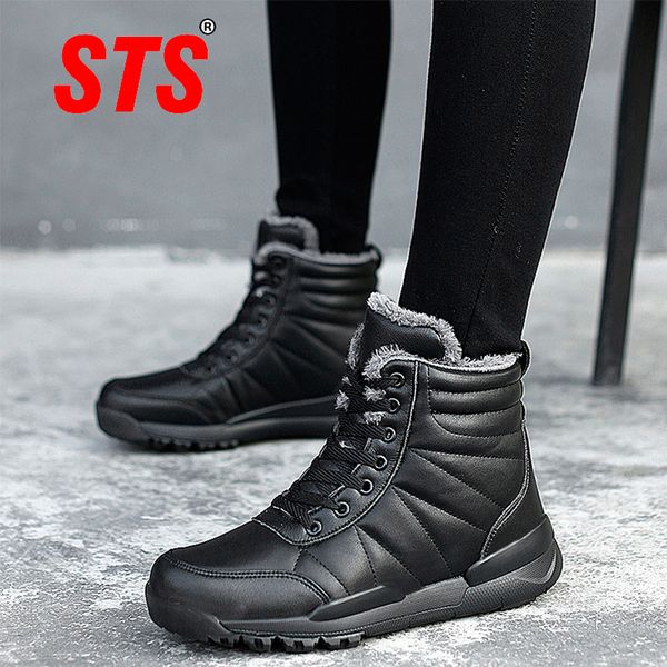 sts women's winter snow ankle boots with fur hiking shoes women waterproof keep warm no-slip outdoor climbing sneakers plus size, Black
sts women's winter snow ankle boots with fur hiking shoes women waterproof keep warm no-slip outdoor climbing sneakers plus size, Black