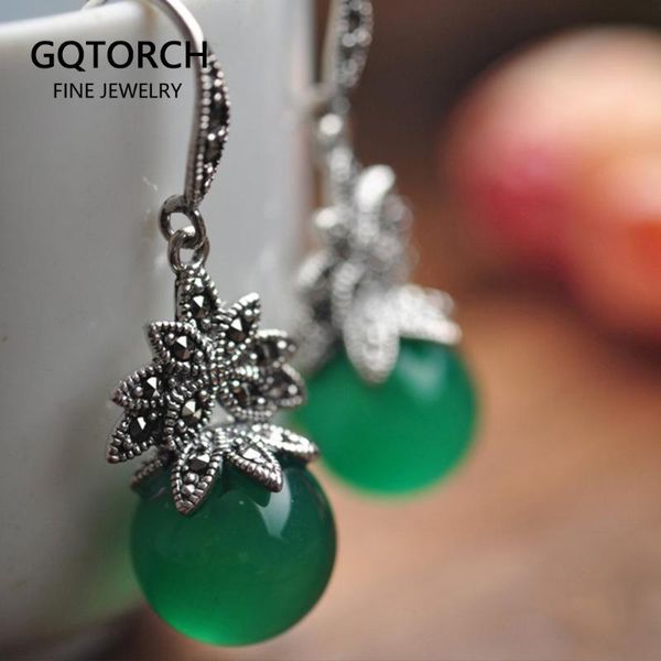 dangle & chandelier real 925 sterling silver natural green stone earrings for women vintage retro black rhinestone drop beads fine jewelry
dangle & chandelier real 925 sterling silver natural green stone earrings for women vintage retro black rhinestone drop beads fine jewelry