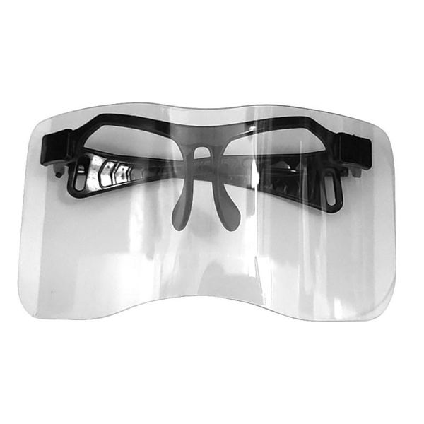 1 pcs eye glasses double-sided prevent liquid oil-splashing face shield with glasses, Black
1 pcs eye glasses double-sided prevent liquid oil-splashing face shield with glasses, Black
