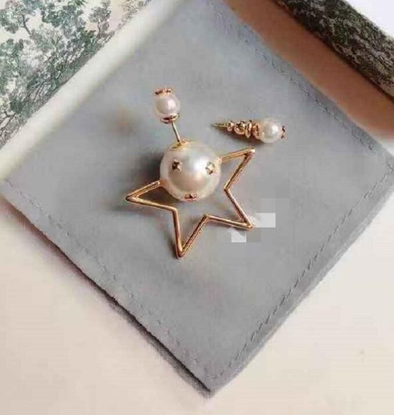 luxury jewelry ladies earrings d designer high-end asymmetric five-pointed star stud earrings noble style 01, Golden;silver
luxury jewelry ladies earrings d designer high-end asymmetric five-pointed star stud earrings noble style 01, Golden;silver
