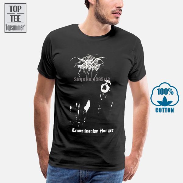 dark throne men's transilvanian hunger t shirt large black t shirt men tees