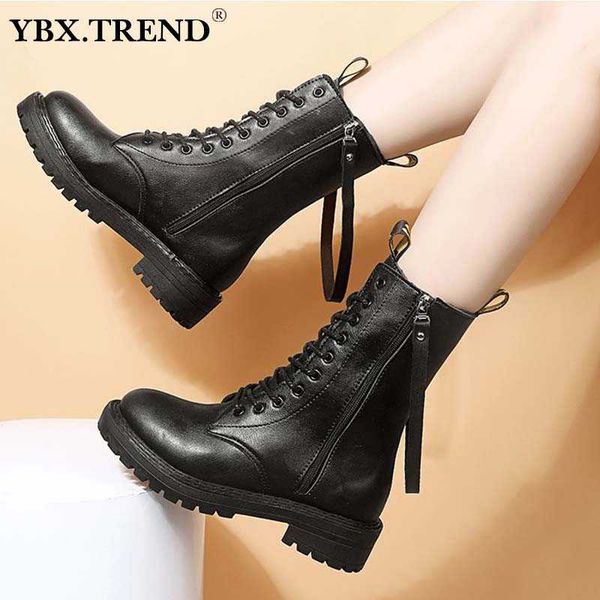 women boots shoes mid calf ladies fashion pu leather zipper non slip motorcycle shoe plush warm winter fashion woman 2020, Black
women boots shoes mid calf ladies fashion pu leather zipper non slip motorcycle shoe plush warm winter fashion woman 2020, Black