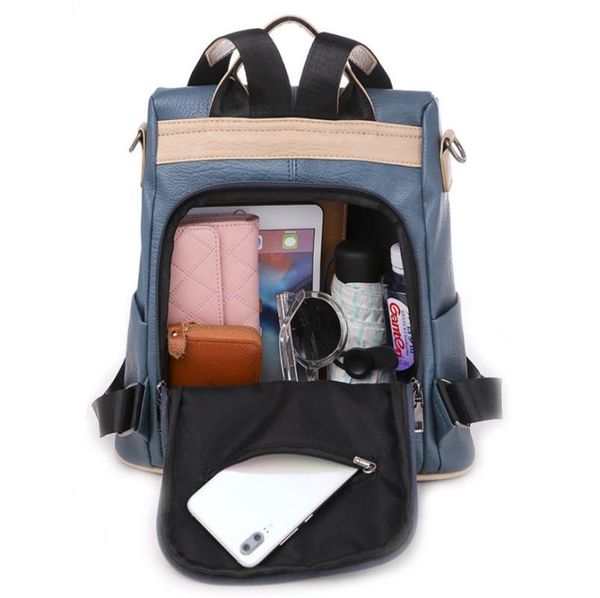 anti-theft wearable stylish backpack women travel backpack school pu leather female business bag large lapshopping travelbag
anti-theft wearable stylish backpack women travel backpack school pu leather female business bag large lapshopping travelbag