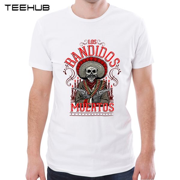 teehub vintage style classic men t-shirt short sleeve hipster los bandidos muertos printed men's geek tee shirts
teehub vintage style classic men t-shirt short sleeve hipster los bandidos muertos printed men's geek tee shirts