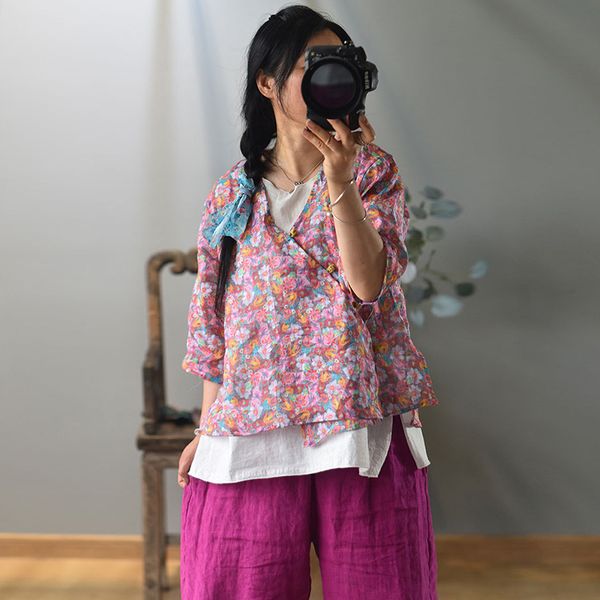 women's jackets women spring summer loose irregular length ladies vintage printed outerwear shirt female 2021 thin coat, Black;brown
women's jackets women spring summer loose irregular length ladies vintage printed outerwear shirt female 2021 thin coat, Black;brown
