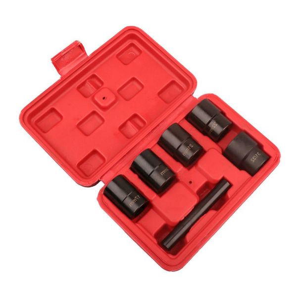 6pcs 1/2 inch twist socket 5 damaged worn lug nut lock remover bolt extractor b0kc
6pcs 1/2 inch twist socket 5 damaged worn lug nut lock remover bolt extractor b0kc