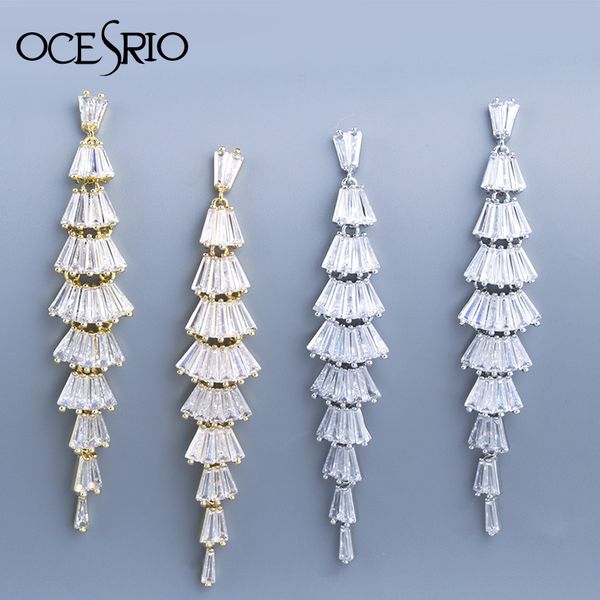 ocesrio women drop earrings with stones silver color channels earings long multi-level cz gold zircon jewelry ers-r78
ocesrio women drop earrings with stones silver color channels earings long multi-level cz gold zircon jewelry ers-r78