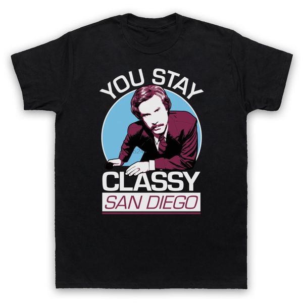 ron burgundy l stay classy anchorman tee shirt mens round neck short sleeves bottoming t-shirt
ron burgundy l stay classy anchorman tee shirt mens round neck short sleeves bottoming t-shirt