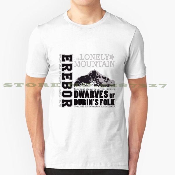 erebor : the lonely mountain cool design t-shirt for men women