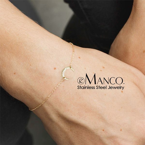 link, chain minimalist gold silver color small love link bracelets for women friendship charm bangles jewelry, Black
link, chain minimalist gold silver color small love link bracelets for women friendship charm bangles jewelry, Black