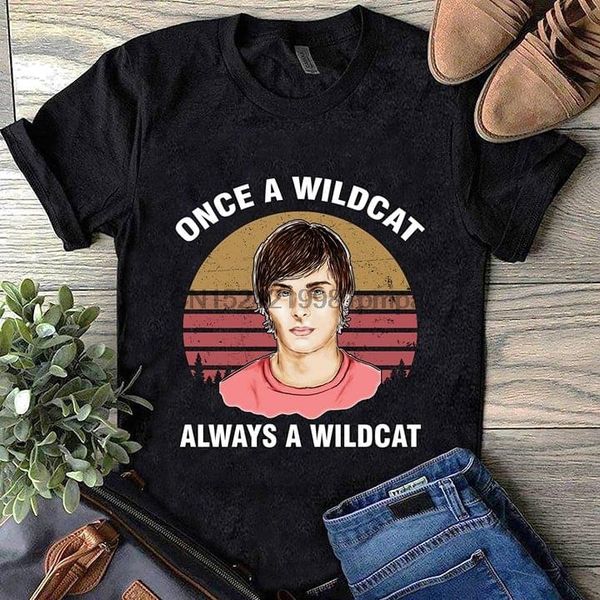 men t shirt troy bolton once a wildcat always a wildcat women tshirts