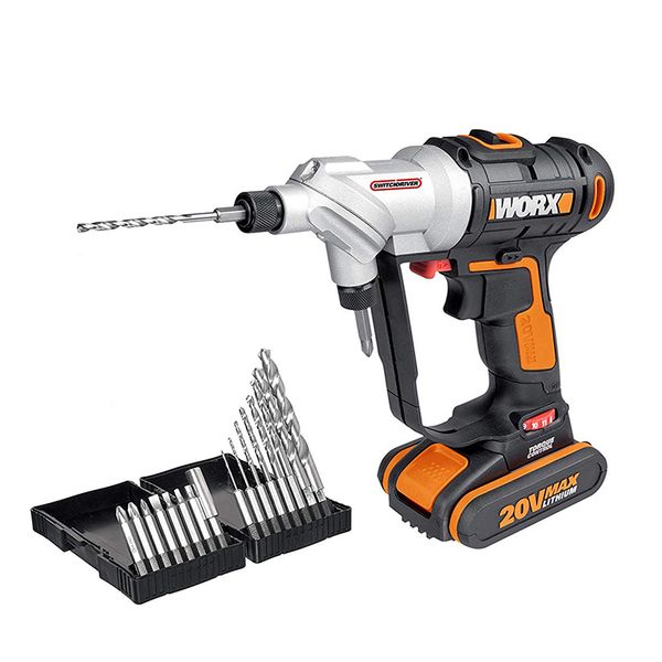 worx electric cordless screwdriver 20v li-ion with 20v battery 1charger worx wx176 t200801
worx electric cordless screwdriver 20v li-ion with 20v battery 1charger worx wx176 t200801