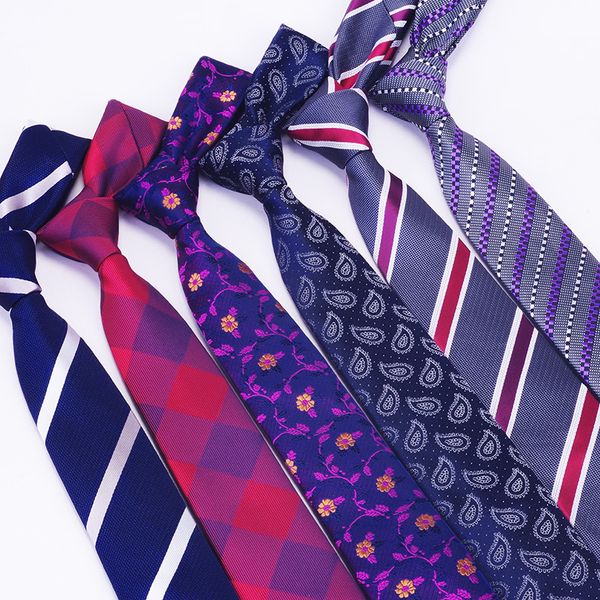 neck ties rbocomen's slim tie 6cm skinny blue floral classic striped plaid paisley casual necktie for men business wedding, Blue;purple
neck ties rbocomen's slim tie 6cm skinny blue floral classic striped plaid paisley casual necktie for men business wedding, Blue;purple