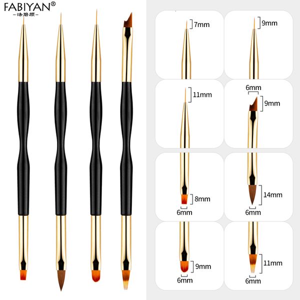4pcs nail art brush pen tips line extension builder acrylic jagged gradient french round flat painting draw liner manicure tools, Silver
4pcs nail art brush pen tips line extension builder acrylic jagged gradient french round flat painting draw liner manicure tools, Silver