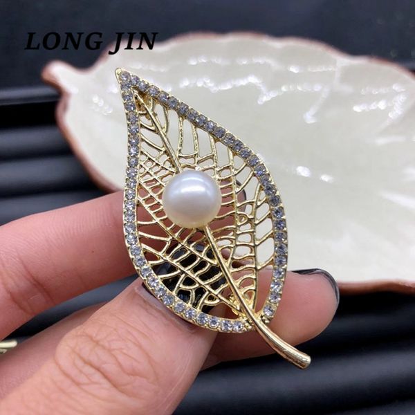 longin korean version of simple and stylish luxury pearl leaf golden brooch zircon pin clothing accessories women's accessories, Gray
longin korean version of simple and stylish luxury pearl leaf golden brooch zircon pin clothing accessories women's accessories, Gray