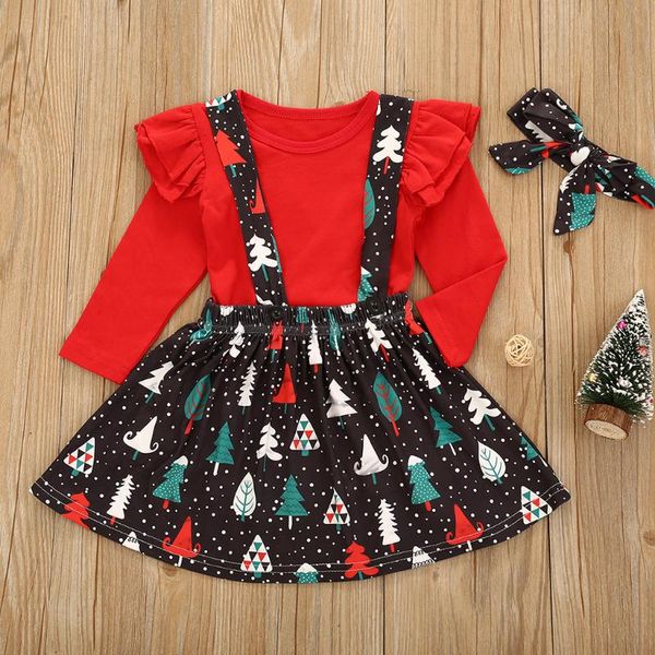 2020 2021 kids clothes toddler baby girl clothes full sleeves christmas trees suspender skirt for girls sets outfit, White
2020 2021 kids clothes toddler baby girl clothes full sleeves christmas trees suspender skirt for girls sets outfit, White