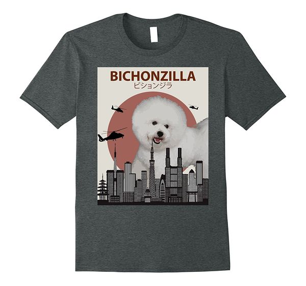 2019 fashion 100% cotton bichonzilla funny bichon frise t-shirt | gift for dog lovers tee shirt
2019 fashion 100% cotton bichonzilla funny bichon frise t-shirt | gift for dog lovers tee shirt