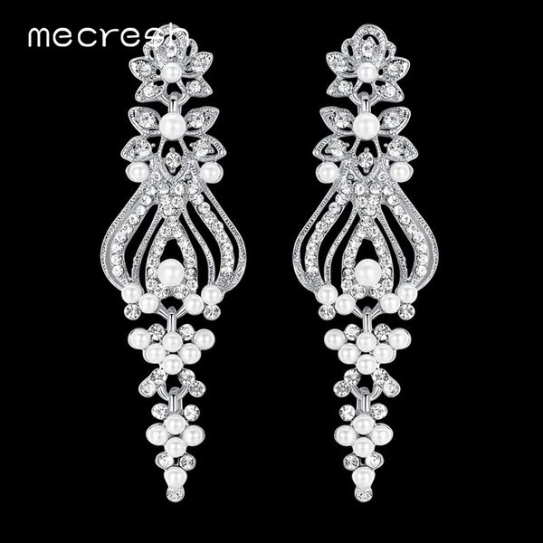 mecresh simulated pearl vase shape wedding earrings gold-color crystal bridal long earrings 2020 fashion jewelry meh1046, Silver
mecresh simulated pearl vase shape wedding earrings gold-color crystal bridal long earrings 2020 fashion jewelry meh1046, Silver