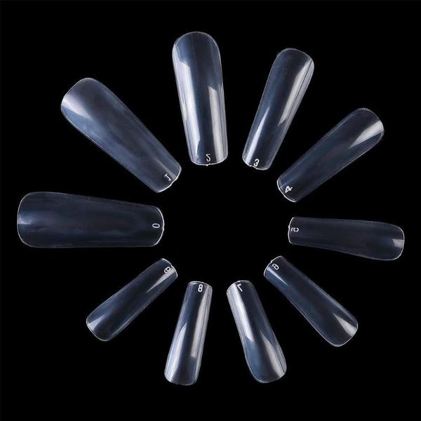 krofaue 500pcs false coffin nails ballerina fake nail nail art tips natural clear full cover manicure long square fake tips, Red;gold
krofaue 500pcs false coffin nails ballerina fake nail nail art tips natural clear full cover manicure long square fake tips, Red;gold