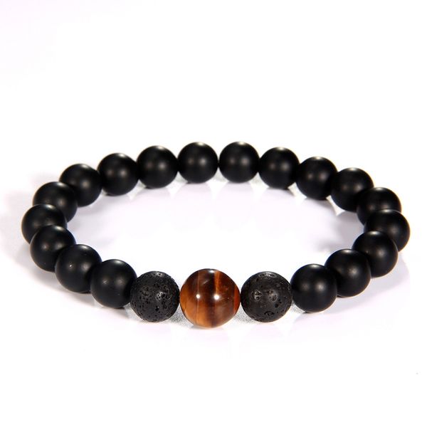 beaded, strands jingzeyi s natural tiger eyestone men's vintage beads beaded bracelet wholesale lava volcanic stone fashion, Black
beaded, strands jingzeyi s natural tiger eyestone men's vintage beads beaded bracelet wholesale lava volcanic stone fashion, Black
