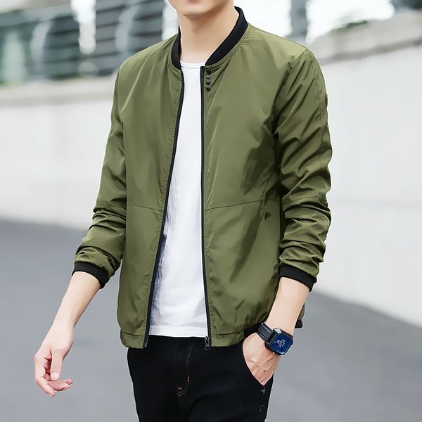 men's jackets casual spring and autumn solid color slim fashion baseball jacket brand clothing street coat m-4xl, Black;brown
men's jackets casual spring and autumn solid color slim fashion baseball jacket brand clothing street coat m-4xl, Black;brown