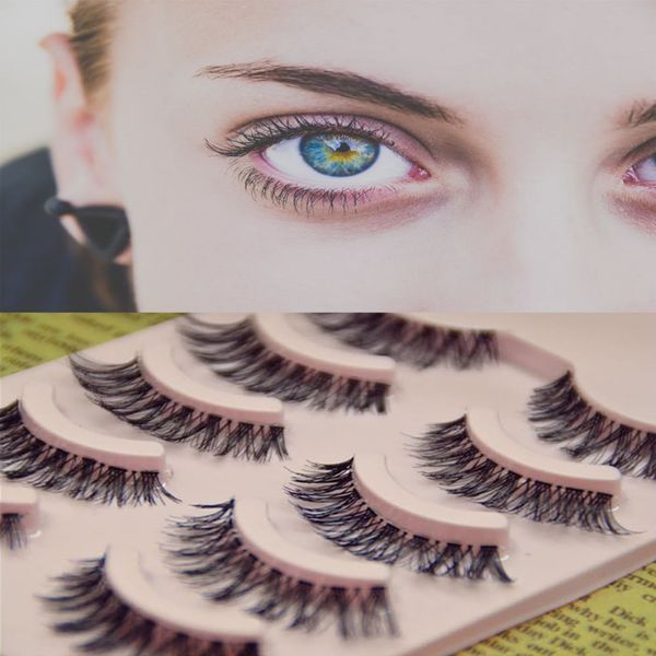 5 pairs professional black makeup natural long eye lashes grafting fake false eyelashes chic design d1
5 pairs professional black makeup natural long eye lashes grafting fake false eyelashes chic design d1
