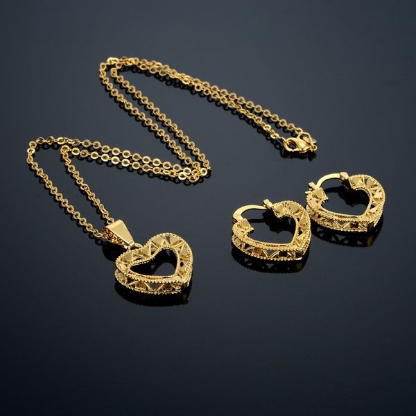 bridal dubai gold jewelry sets zircon heart necklace earrings nigerian wedding party women fashion jewelry set, Silver
bridal dubai gold jewelry sets zircon heart necklace earrings nigerian wedding party women fashion jewelry set, Silver