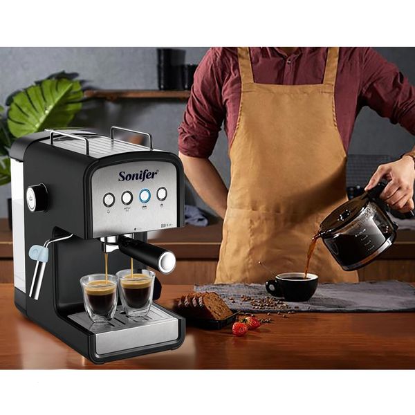 espresso electric coffee machine foam 15 bar coffee maker electric milk frother kitchen appliances sonifer
espresso electric coffee machine foam 15 bar coffee maker electric milk frother kitchen appliances sonifer