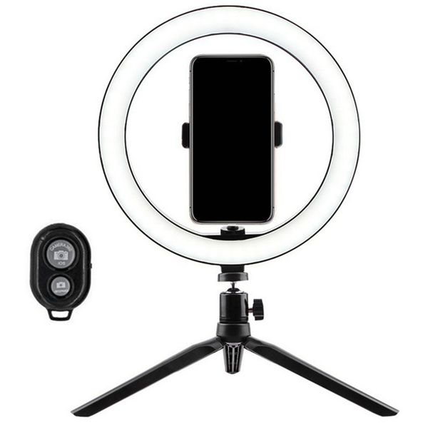 led ring light заливка с bluetooth remote control dimmable 26см флэш универсальный кронштейн живой селфи
led ring light заливка с bluetooth remote control dimmable 26см флэш универсальный кронштейн живой селфи
