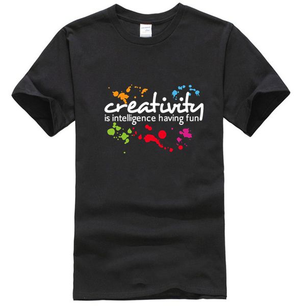 creativity is intelligence have fun funny t shirt men cool summer streetwear 100% cotton tshirt hip hop tee shirt homme harajuku
creativity is intelligence have fun funny t shirt men cool summer streetwear 100% cotton tshirt hip hop tee shirt homme harajuku