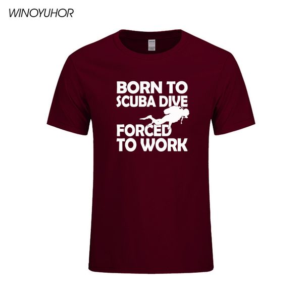 new born to dive forced to work t shirt men summer short sleeve cotton t-shirts funny printed mens diving tees
new born to dive forced to work t shirt men summer short sleeve cotton t-shirts funny printed mens diving tees
