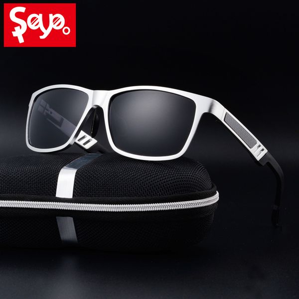 sunglasses saylayo men's retro al-mg metal frame driving polarized uv400 protection eyewear beach sun shades, White;black
sunglasses saylayo men's retro al-mg metal frame driving polarized uv400 protection eyewear beach sun shades, White;black