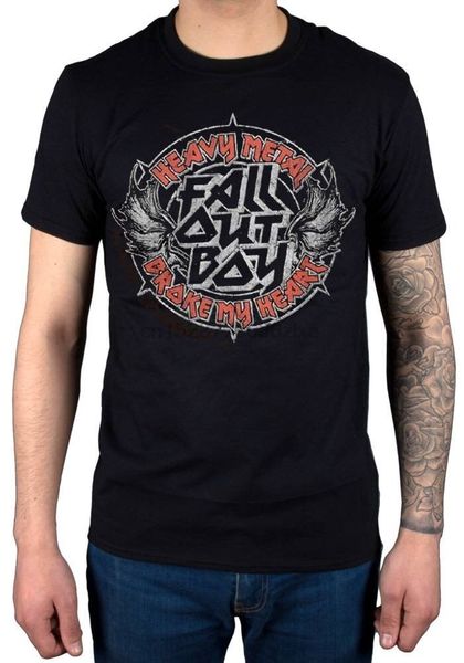 fall out boy heavy metal t-shirt
