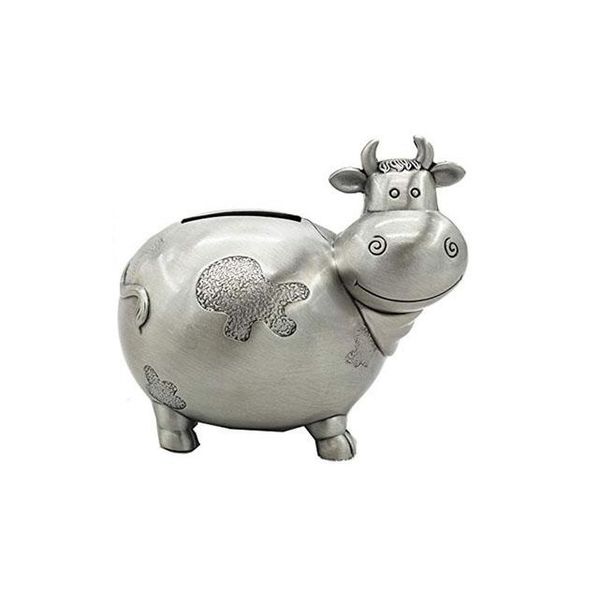 cute cow piggy bank vintage pewter bronze finish coin bank money saving box adorable nursery gifts for kids girls boys small big
cute cow piggy bank vintage pewter bronze finish coin bank money saving box adorable nursery gifts for kids girls boys small big