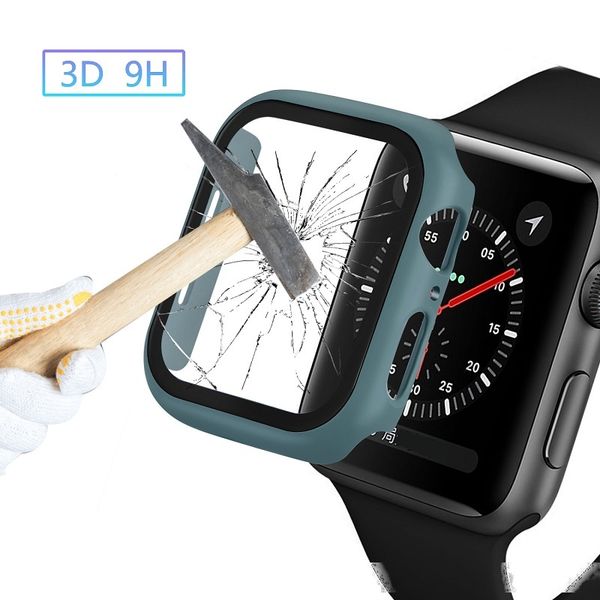 360 full screen protector bumper frame pc hard case with tempered glass film for apple watch 38mm 42 mm 40mm 44mm 5/4/3/2/1 cover with box
360 full screen protector bumper frame pc hard case with tempered glass film for apple watch 38mm 42 mm 40mm 44mm 5/4/3/2/1 cover with box
